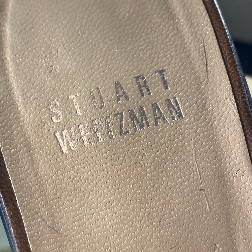 Stuart Weitzman Margin Wedge Mules - image 2